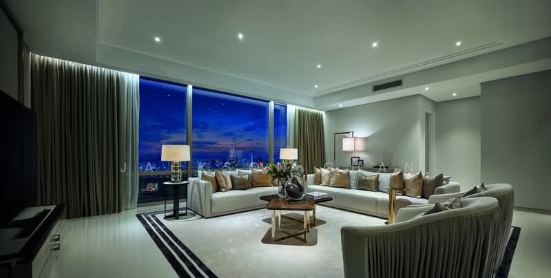 Servis Apartment untuk Dijual di Pavilion Square - Jackson Chan - Living Room - PropertyGuru.com.my