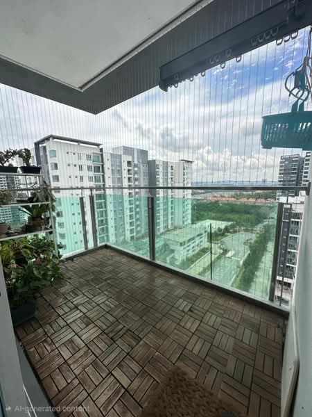 Condominium for Rent at Lavender Residences - Jonco Cheong - Balcony - PropertyGuru.com.my