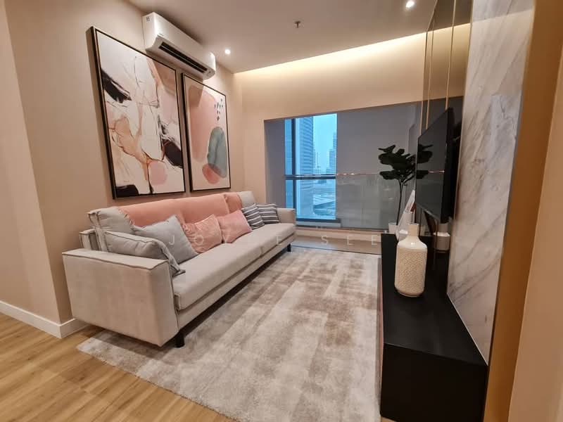Service Residence for Sale at Cherita Residence - Joyce See - Living Room - PropertyGuru.com.my