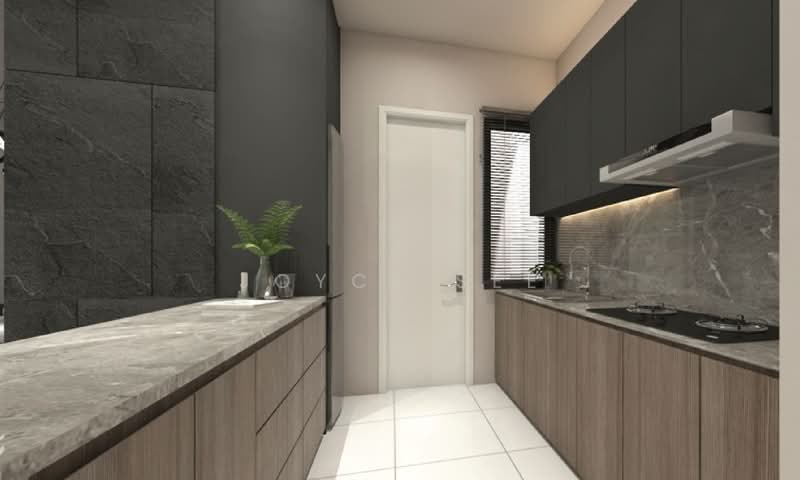 Service Residence for Sale at Cherita Residence - Joyce See - Kitchen - PropertyGuru.com.my