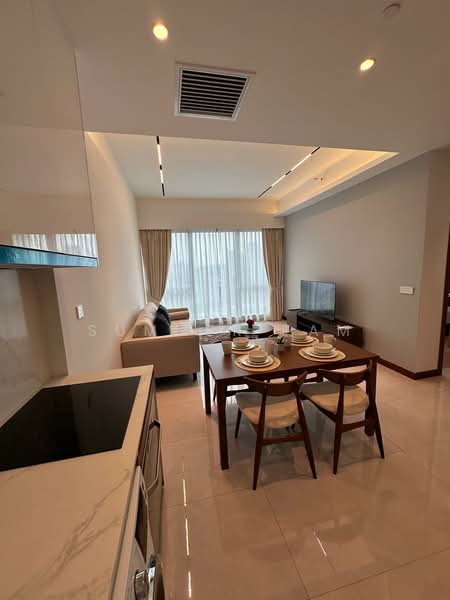 Service Residence for Rent at Core Residence @ TRX - Summer Tam - Living Room - PropertyGuru.com.my