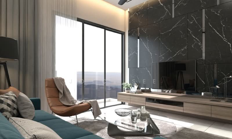 Service Residence for Sale at Cherita Residence - Joyce See - Living Room - PropertyGuru.com.my