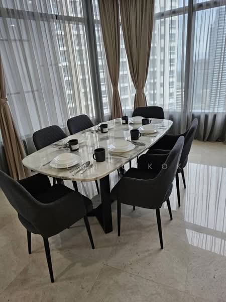 Condominium for Sale at Condominium @ The Troika - Zheming Kok - Dining Room - PropertyGuru.com.my