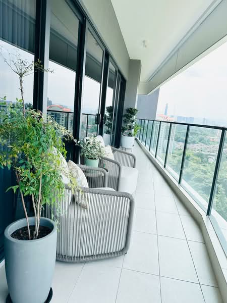 Kondominium untuk Dijual di Setia Sky Seputeh - Zheming Kok - Balcony - PropertyGuru.com.my