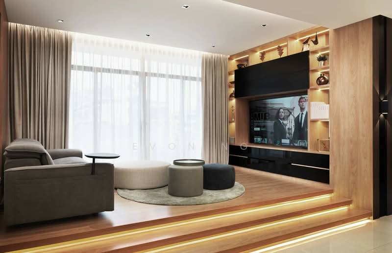Rumah Berkembar untuk Dijual di Bandar Sri Sendayan (Negeri Sembilan) - Evon Ng - Living Room - PropertyGuru.com.my