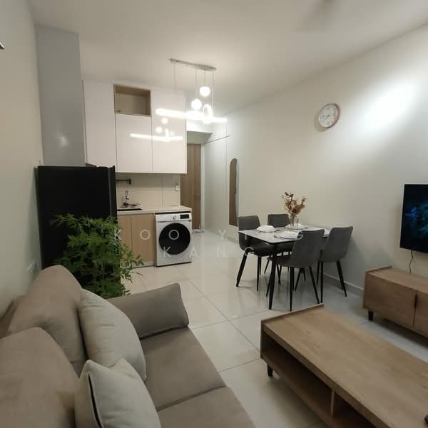 Servis Apartment untuk Disewa di Nest 2 Residences - Koo Ying Kang - Living Room - PropertyGuru.com.my