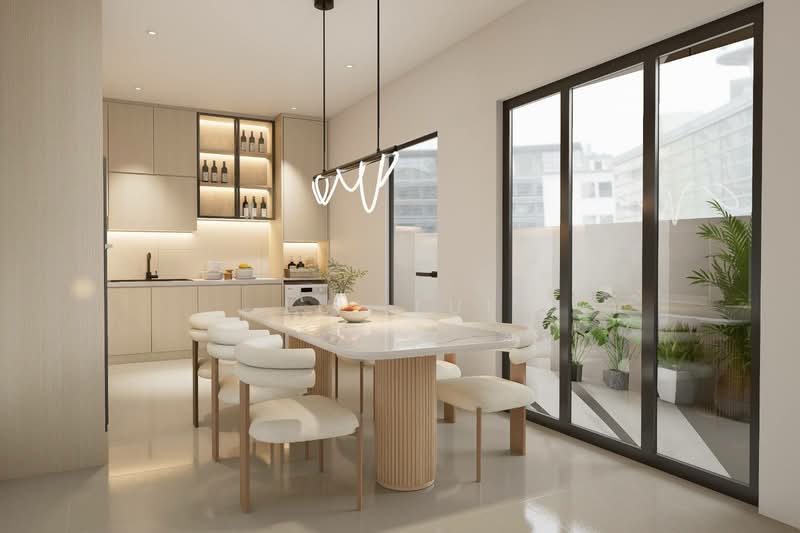 Rumah Kluster untuk Disewa di Eco Botanic (Iskandar Puteri (Nusajaya)) - Lui Lui - Dining Area - PropertyGuru.com.my
