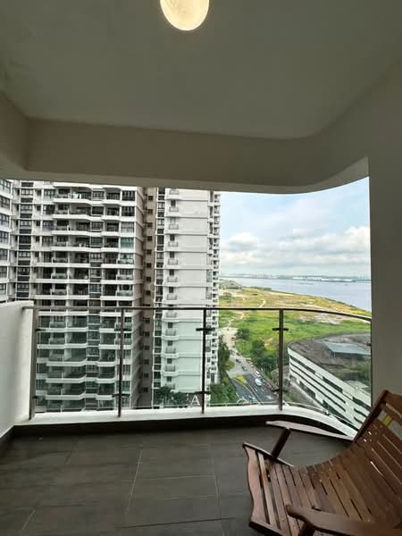 Servis Apartment untuk Disewa di Country Garden Central Park - Pooi Leen Voon - Balcony - PropertyGuru.com.my