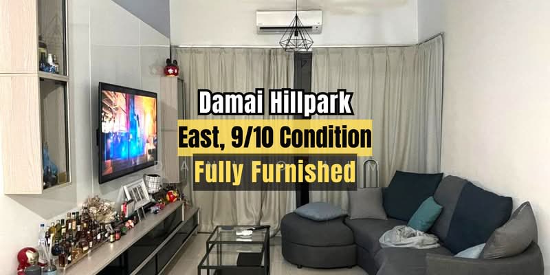 Servis Apartment untuk Dijual di Damai Hillpark - Danilo Lim - Living Room - PropertyGuru.com.my