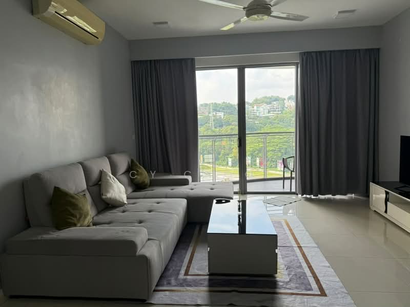 Kondominium untuk Disewa di The Westside Two - CY Chooi - Living Room - PropertyGuru.com.my