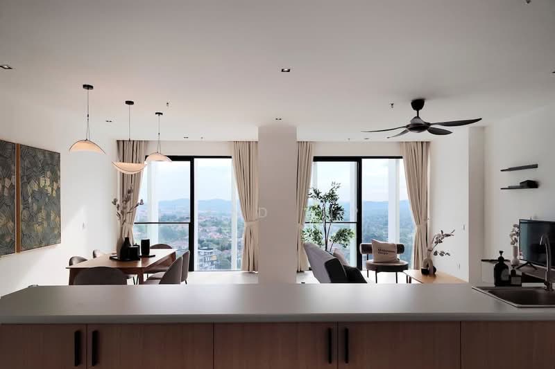 Service Residence for Sale at Lumi Tropicana - Sand Yip - Living Room - PropertyGuru.com.my