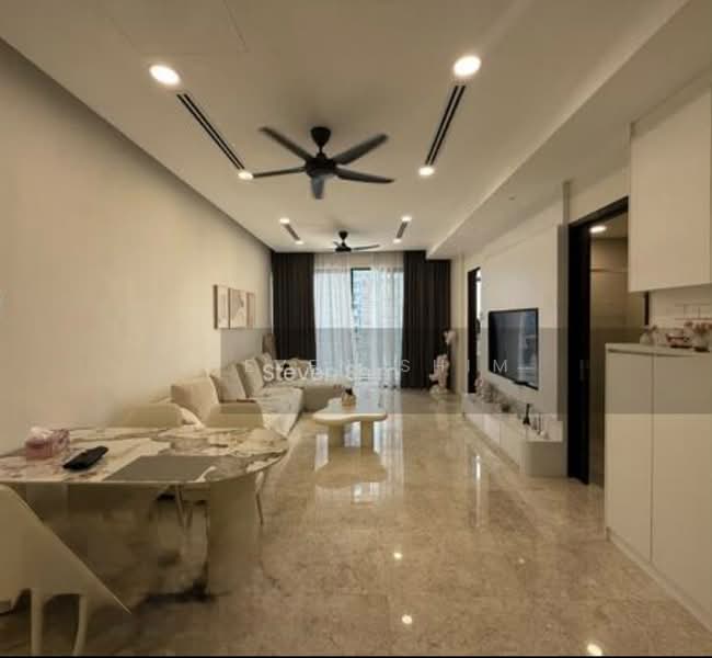 Servis Apartment untuk Dijual di The Manor - Steven Shim - Living Room - PropertyGuru.com.my