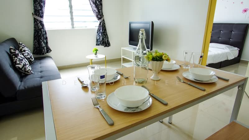 Apartment for Rent at Palm & Nipah Court (Pangsapuri Nipah) - Desmond Lee - Living Room - PropertyGuru.com.my