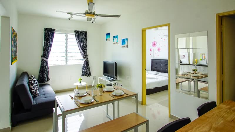 Apartment for Rent at Palm & Nipah Court (Pangsapuri Nipah) - Desmond Lee - Living Room - PropertyGuru.com.my