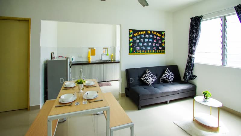Apartment for Rent at Palm & Nipah Court (Pangsapuri Nipah) - Desmond Lee - Living Room - PropertyGuru.com.my