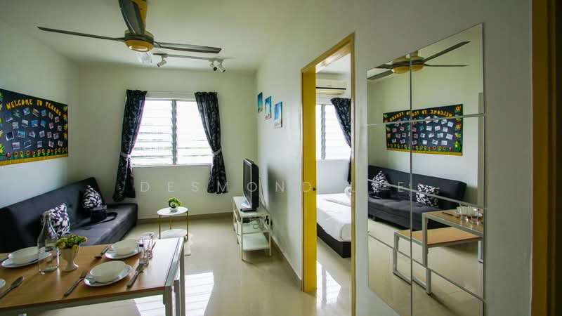 Apartment for Rent at Palm & Nipah Court (Pangsapuri Nipah) - Desmond Lee - Living Room - PropertyGuru.com.my