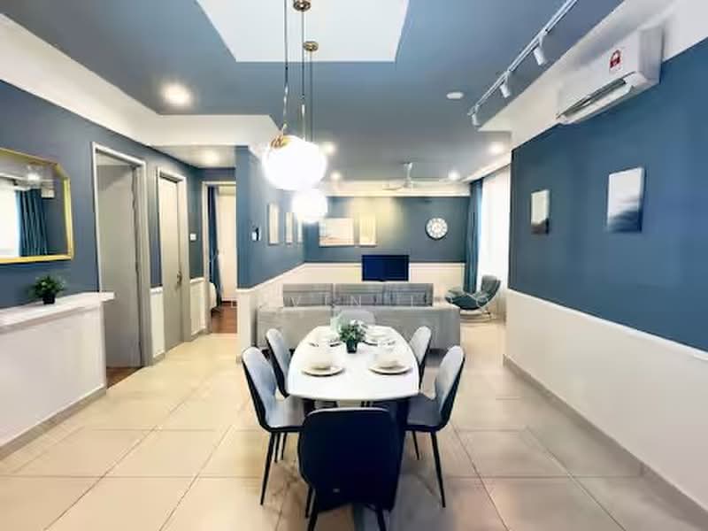 Servis Apartment untuk Dijual di KL Gateway Premium Residences - Kelvin Loo - Living Room - PropertyGuru.com.my
