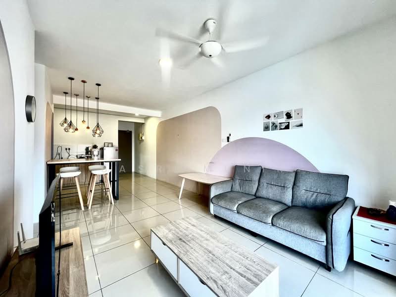 Condominium for Rent at Platinum Splendor Residence - Basri Munir - Living Room - PropertyGuru.com.my
