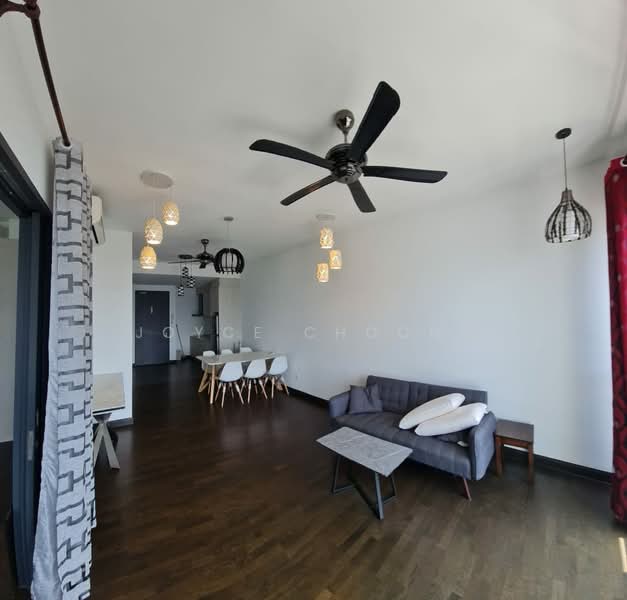 Pangsapuri untuk Disewa di V Residence Suites @ Sunway Velocity - Joyce Choong - Living Room - PropertyGuru.com.my