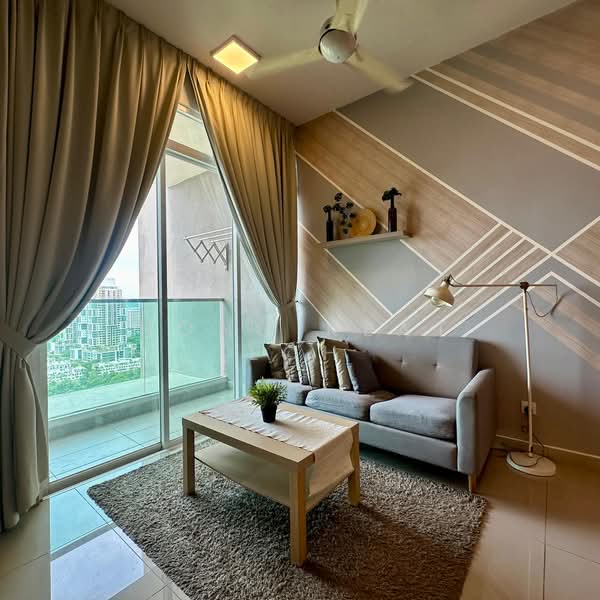 Condominium for Sale at Mutiara Ville - Hong Keat Loh - Living Room - PropertyGuru.com.my