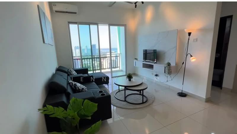 Service Residence for Sale at Vida Heights - Jenny Lam - Living Room - PropertyGuru.com.my