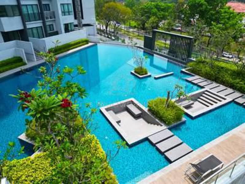 Condominium for Sale at Rumbia Residence - Lisa Azila - Pool - PropertyGuru.com.my
