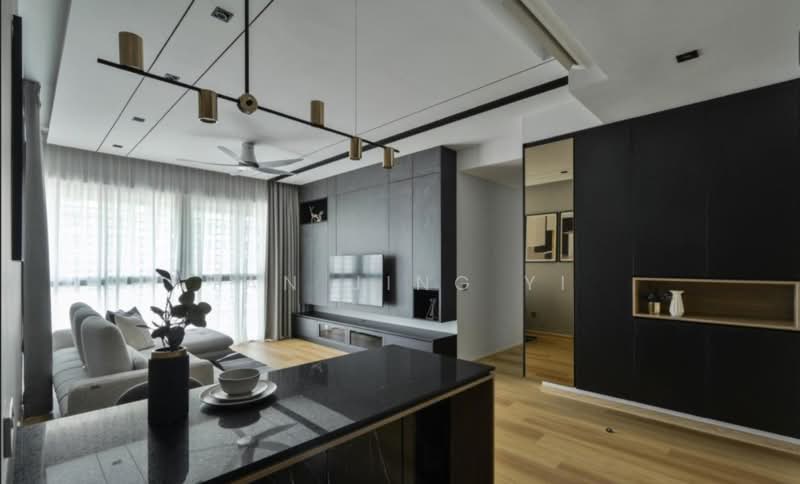 Servis Apartment untuk Dijual di Maritime Suite - Tan Jing Yi - Living Room - PropertyGuru.com.my