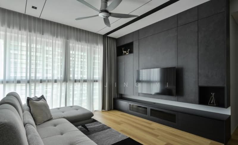 Servis Apartment untuk Dijual di Maritime Suite - Tan Jing Yi - Living Room - PropertyGuru.com.my