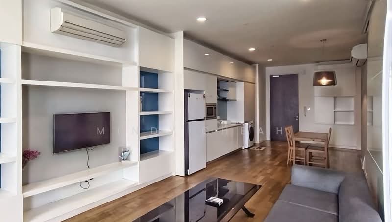 Service Residence for Rent at The Face Suites (Platinum Suites) - Mindy Cheah - Living Room - PropertyGuru.com.my