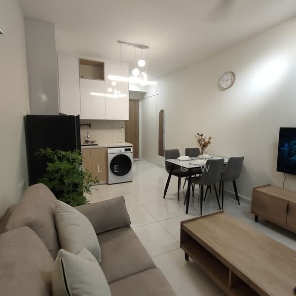 Service Residence for Rent at Nest 2 Residences - Alex Low - Living Room - PropertyGuru.com.my