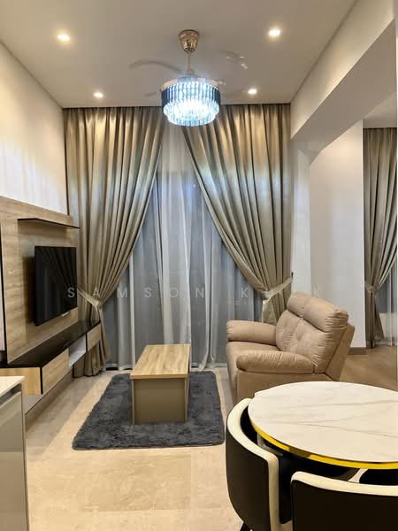 Servis Apartment untuk Disewa di Lucentia Residences - Samson Kuek - Living Room - PropertyGuru.com.my