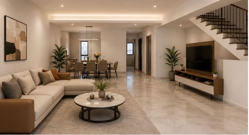 Terraced House for Rent in Taman Bukit Serdang (Seri Kembangan) - Eddie Ho - Living Room - PropertyGuru.com.my