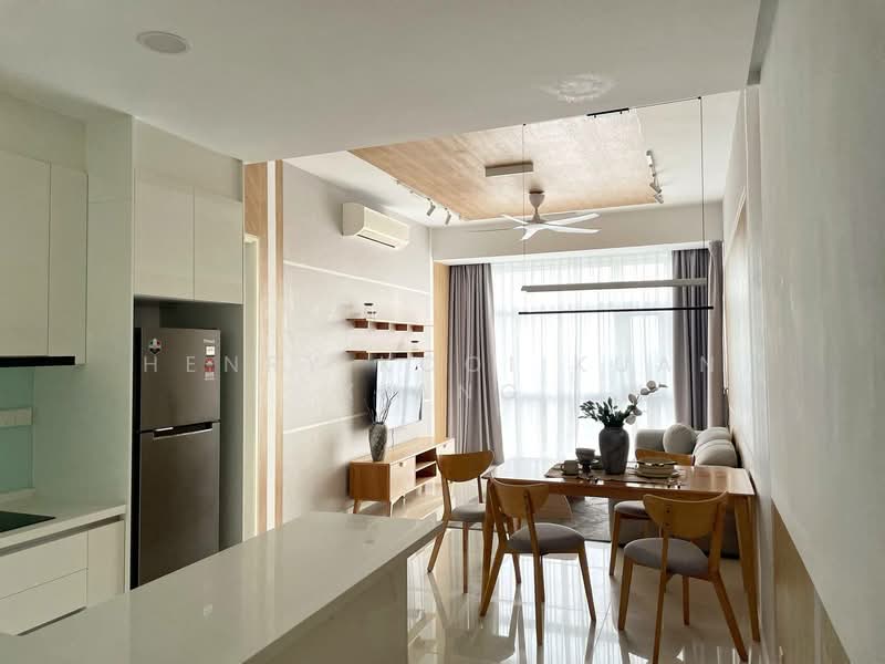 Service Residence for Rent at Met 1 Residences - Henry Kooi Kuan Xiang - Living Room - PropertyGuru.com.my