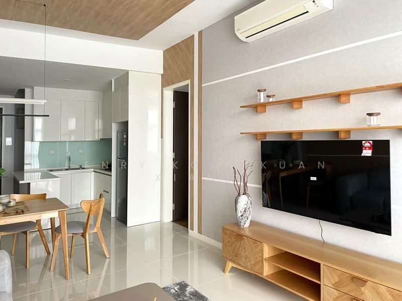 Service Residence for Rent at Met 1 Residences - Henry Kooi Kuan Xiang - Living Room - PropertyGuru.com.my