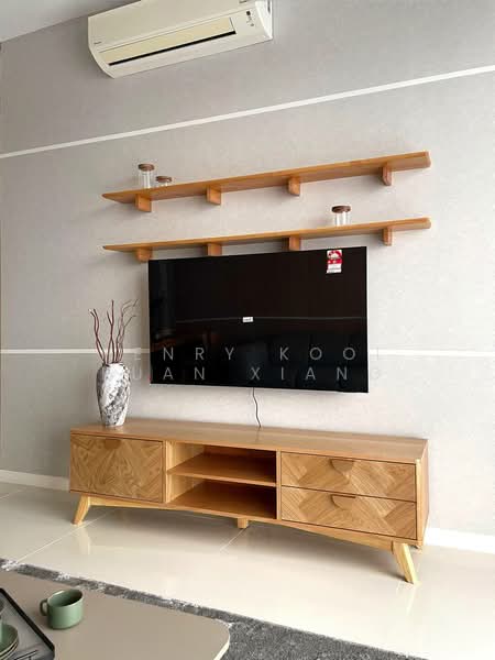 Service Residence for Rent at Met 1 Residences - Henry Kooi Kuan Xiang - Living Room - PropertyGuru.com.my