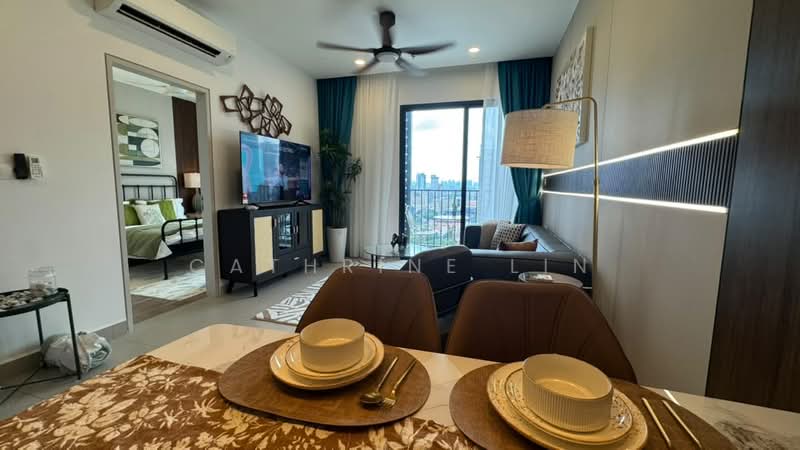 Servis Apartment untuk Dijual di SWNK Houze @ BBCC - Cathrine Lin - Living Room - PropertyGuru.com.my