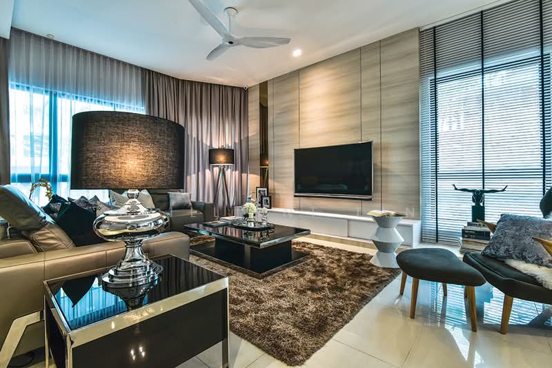 2-storey Terraced House for Sale in Cyberjaya (Selangor) - Brilliant Tan - Living Room - PropertyGuru.com.my