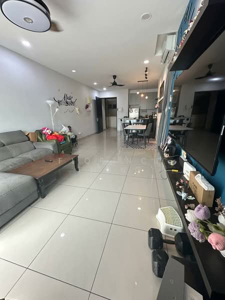Service Residence for Sale at Twin Danga Residence - Florence Thong - Living Room - PropertyGuru.com.my