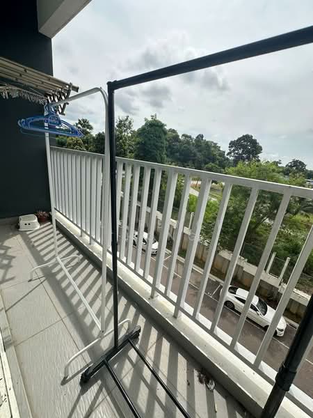 Service Residence for Sale at Twin Danga Residence - Florence Thong - Balcony - PropertyGuru.com.my