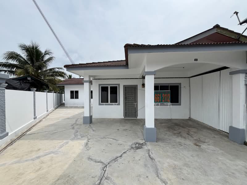 Rumah Teres 1 Tingkat untuk Dijual di Taman Sri Saujana (Kota Tinggi) - Edwin Teoh - Exterior - PropertyGuru.com.my