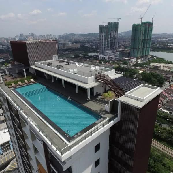 Service Residence for Sale at Dex Suites - Lisa Azila - Pool - PropertyGuru.com.my