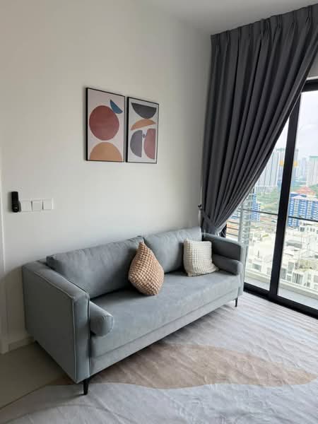 Service Residence for Sale at Laurel Residence - Caven Chng - Living Room - PropertyGuru.com.my
