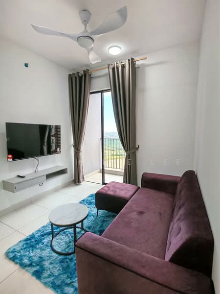 Servis Apartment untuk Disewa di The Amber Residence @ TwentyFive.7 - Michelle Lee - Living Room - PropertyGuru.com.my