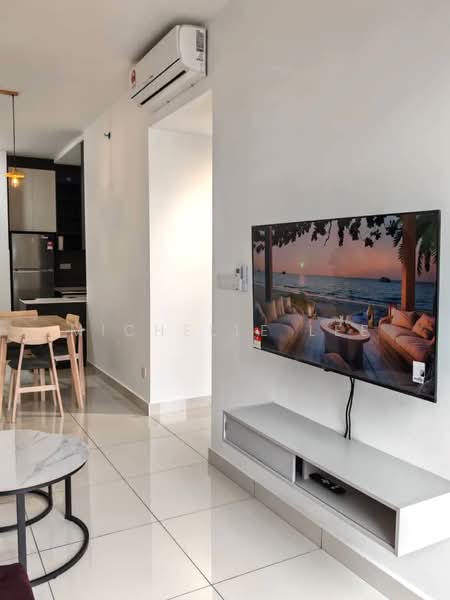 Servis Apartment untuk Disewa di The Amber Residence @ TwentyFive.7 - Michelle Lee - Living Room - PropertyGuru.com.my