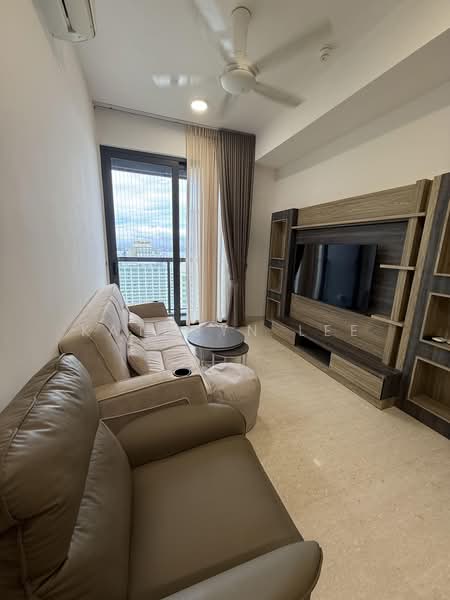 Service Residence for Sale at Marriott Residence @ Gurney - Kathryn Lee - Living Room - PropertyGuru.com.my