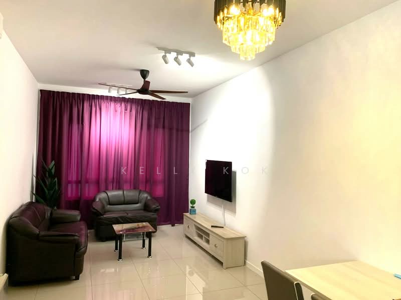 Servis Apartment untuk Disewa di Savvy @ Riana Dutamas - Kelly Kok - Living Room - PropertyGuru.com.my