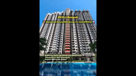 Servis Apartment untuk Dijual di Platinum Lake PV 21 - Wincent Chuah - PropertyGuru.com.my