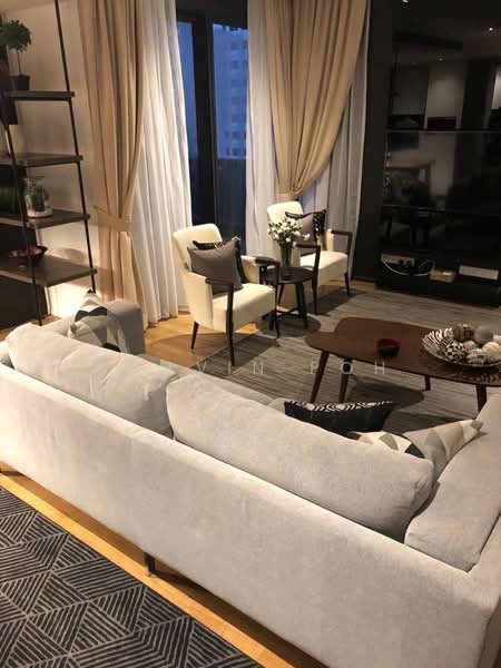 Service Residence for Sale at Arcoris Residences - Calvin Poh - Living Room - PropertyGuru.com.my