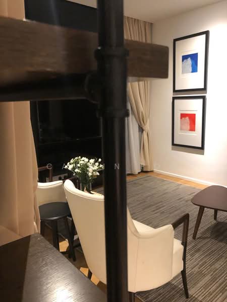 Service Residence for Sale at Arcoris Residences - Calvin Poh - Living Room - PropertyGuru.com.my