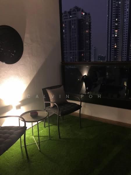 Service Residence for Sale at Arcoris Residences - Calvin Poh - Balcony - PropertyGuru.com.my